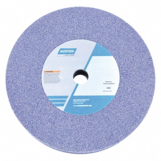 Picture of Carborundum "Norton" 12X1 1/2X5 46Grit Blue Grinding Wheel Surface Grinding Wheel